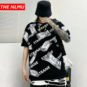 

Hip Hop Funny Tshirts 2020 Men Printed Casual Black T-Shirt Streetwear Mens Harajuku Short Sleeve Loose T Shirts Tops Tees WG836
