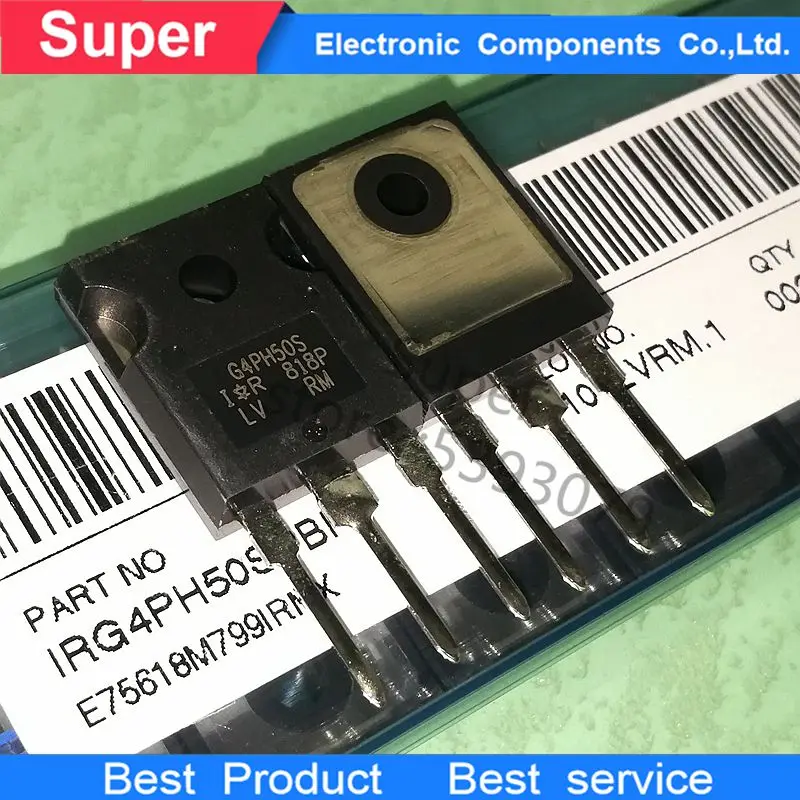 5 unids/lote IRG4PH50SPBF G4PH50S IGBT MOSFET TO-247 транзистор nuevo 57A1200V