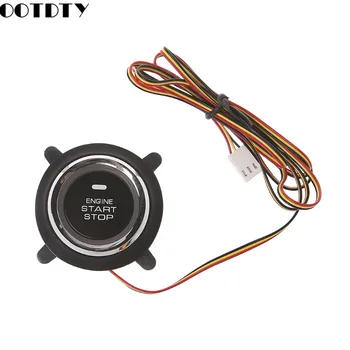 

Engine Push Start Button For PKE Smart Key Push Button Start Motorcycle Alarm