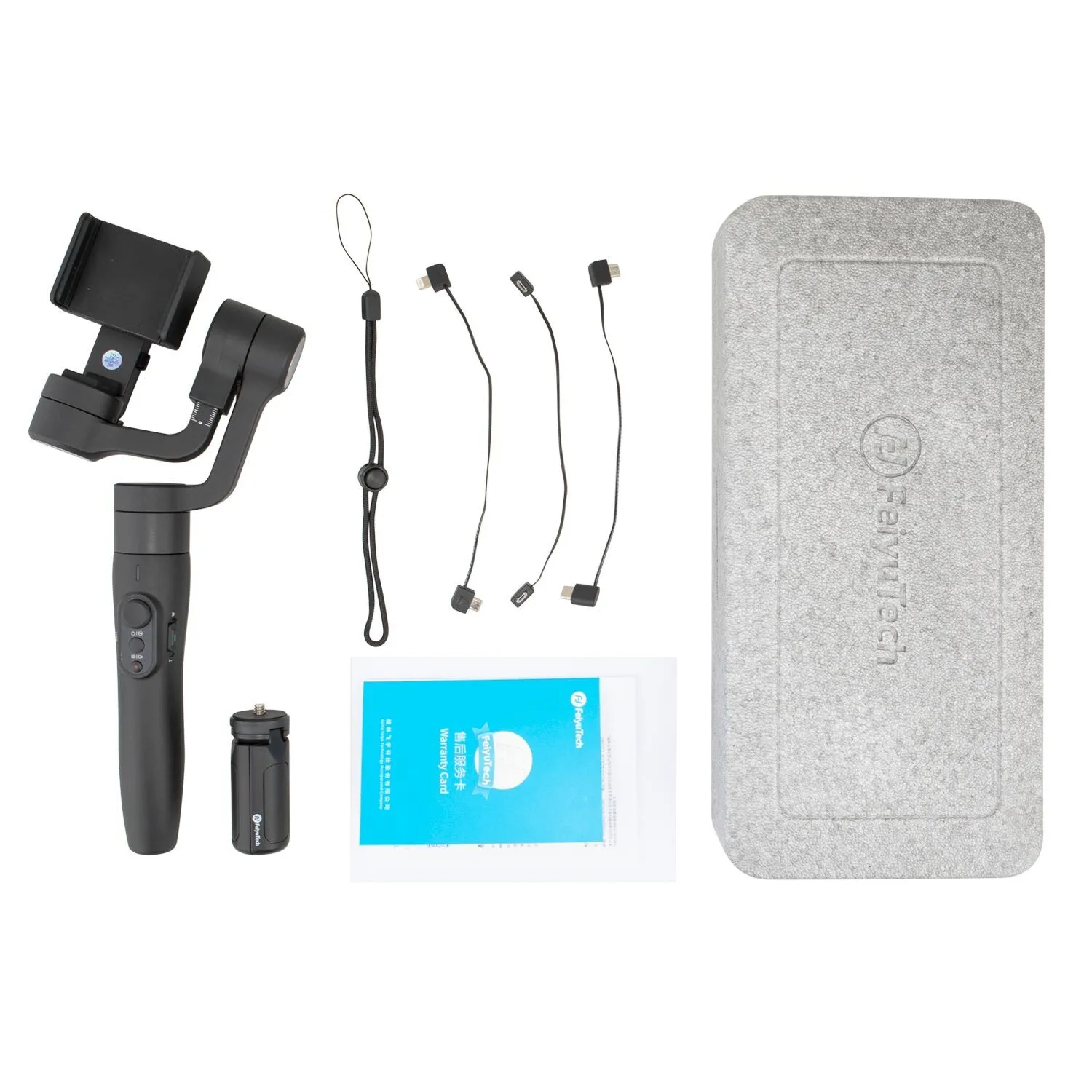 Feiyu Vimble 2 S Vimble2 S смартфонов шарнирный стабилизатор для камеры GoPro, 3-осевой портативный монопод с шарнирным замком для iPhone Xs Max Xr Android смартфон