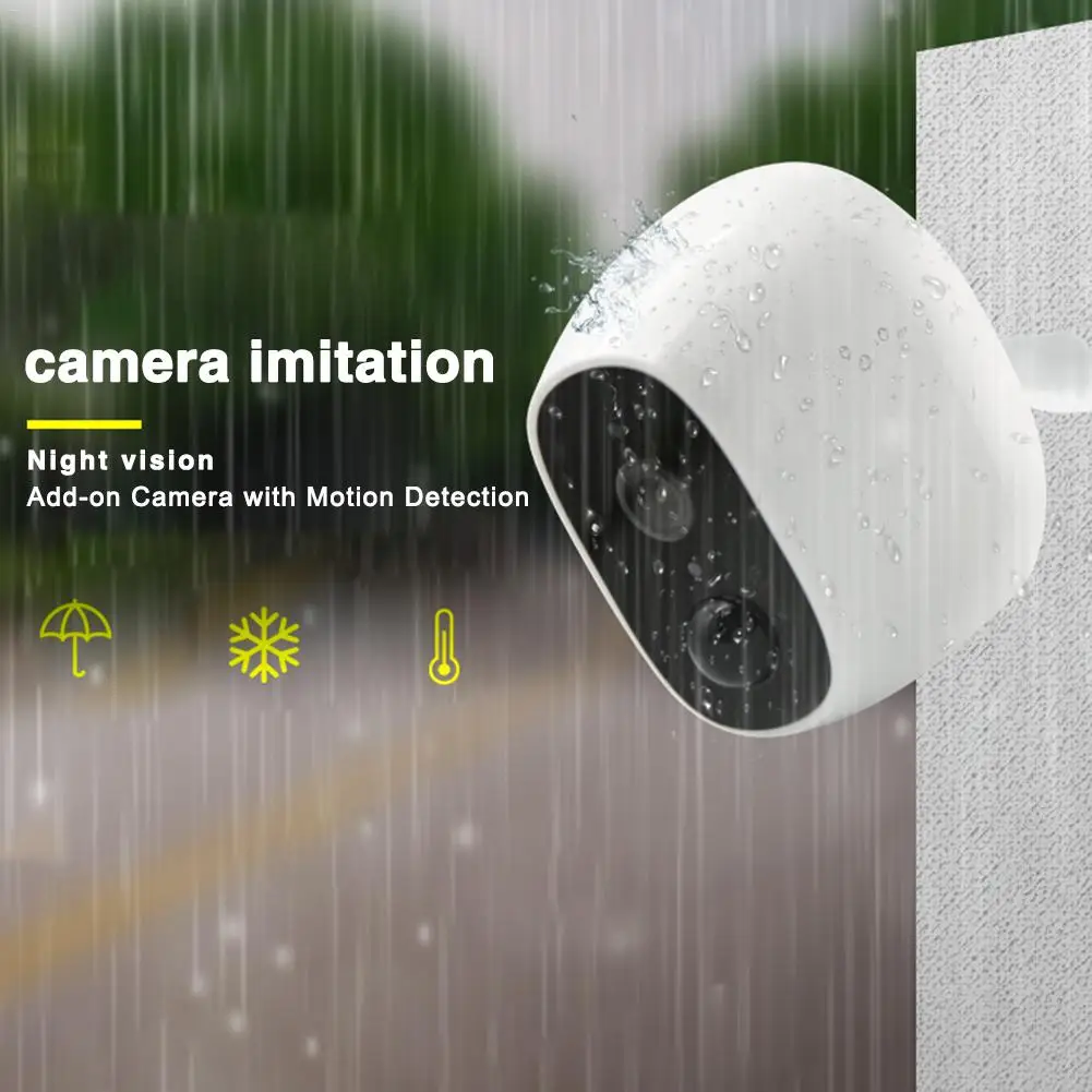 Беспроводная батарея WiFi камера наблюдения IP67 водонепроницаемая PIR низкая мощность ночного видения инфракрасный пульт дистанционного просмотра Дополнительная камера с