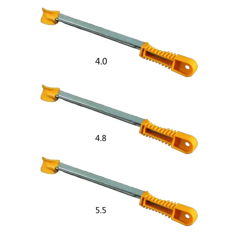 Chainsaw Sharpener File Kit with Non skid Rack Handle Support Guides Compatible with Sharpening