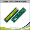 Larger 161 16X1 1601 Character LCD Module Display Screen LCM Blue Yellow Green with Backlight Build-in SPLC780D Controller ► Photo 2/3