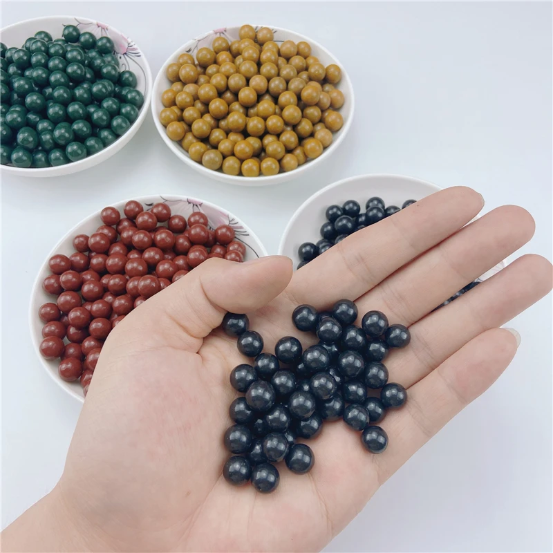 Slingshot Ammo Hard Mud Ball 9-10mm 50/100pcs Outdoor Hunting