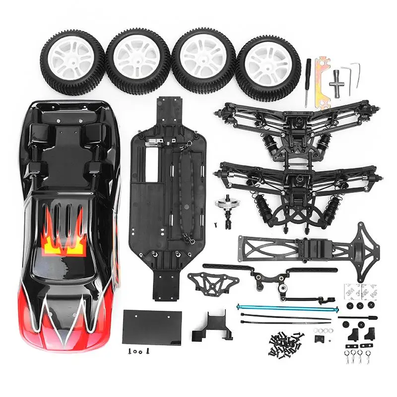 ZD 9104 Thunder ZTX-10 RC Car 1:10 DIY Car Kit 2.4G 4WD Radio Control Car ARR Remote Control Toys Without Electronic Parts ZD 9104 Thunder ZTX-10 RC Car 1:10 DIY Car Kit 2.4G 4WD Radio Control Car ARR Remote Control Toys Without Electronic Parts