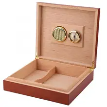 Курительная сигара, винтажный Мини Портативный хьюмидор, коробка для сигар, деревянный контейнер для сигарет, чехол для хранения, держатель для сигарет