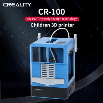 

Creality 3D CR-100 Compact Size Desktop 3D Printer Fully Assembled 100*100*80mm Print Size Auto Leveling with Remote Control