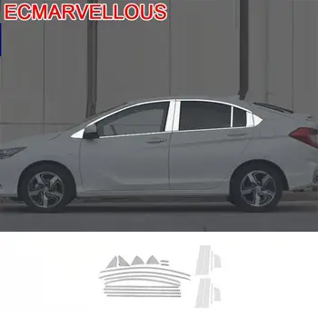 

Window Automobile Modified Decorative Chromium Car Styling Accessory Decoration Sticker Strip Modification 17 FOR Honda Greiz