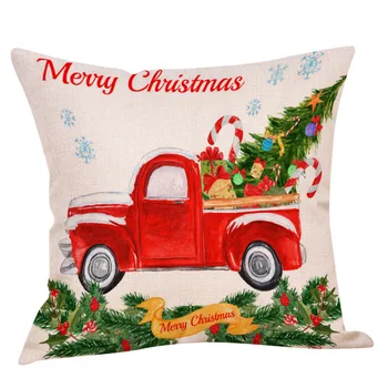 

Christmas Throw Pillow Cover Pillowcases Decorative Sofa Cushion Cover cojines sofa decoracion elegante подушки декор 2021
