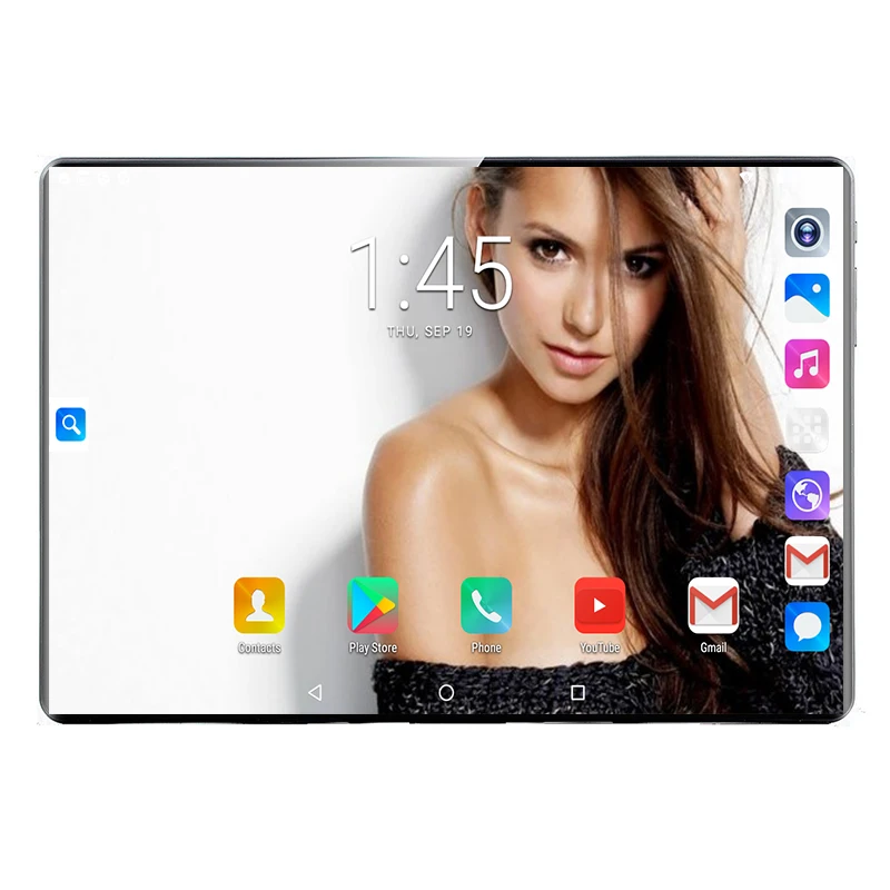 

New System 10.1 inch Tablet PC 3G/4G Phone Call Android 9.0 Wi-Fi Bluetooth 6GB/128GB Octa Core Dual SIM Support GPS PC