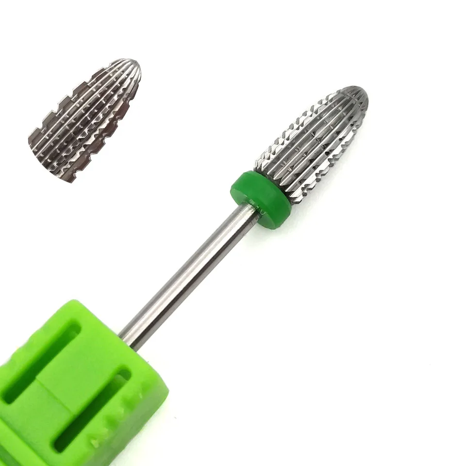 Description Picture 4 of itemHYTOOS 1PCS Tungsten Carbide Burr Nail Drill Bit 3/32" Bits For Manicure Drill Accessories Milling Cutter Nail Art Tools