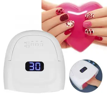 

Nail Art Rechargeable Nail Lamp Professional LED UV Gel Nail Polish Dryer Lamp Fashion Nail Curing Machine 100-240V Nail Tools