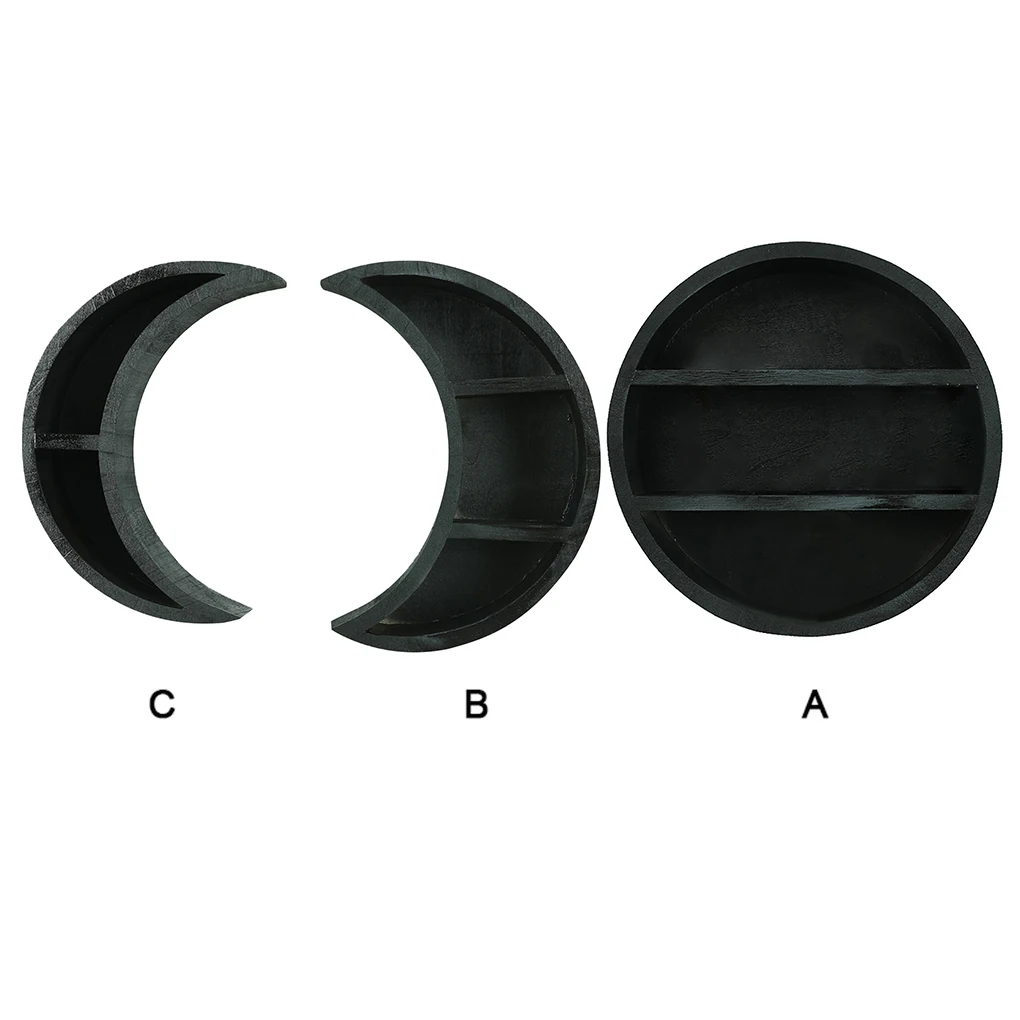 

Настенная полка для хранения, подвесная полка для гостиной, кухни, украшение для дома, Большая луна