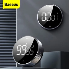 Kitchen-Timer Alarm-Clock Study Stopwatch Cooking-Shower Magnetic Digital Countdown Baseus