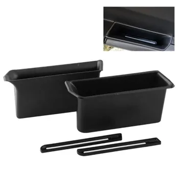 

Car Organizer 2pcs Inner Side Door Handle Storage Box Cover For Ford Mustang Interior Car Accessories Car Door Pocket