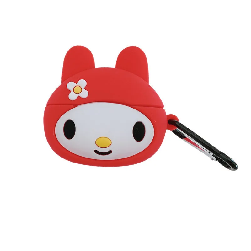 Силиконовый чехол 3D My Melody для Airpods Pro, милый чехол для наушников с Bluetooth, чехол для Airpod Pro, чехол для Air Pods Pro 3, с брелком