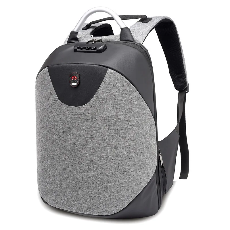 

Stereo Digital Storage Anti-Theft Computer Backpack Outdoor Korean-style Backpack Men's Middle And Large Schoolbag USB Charging