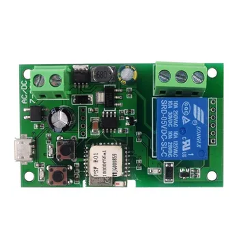 

Wireless Switch Relays Ewelink Switch Module Remote Control Wifi Switch Module Smart Remote Voice Control 1CH Inching