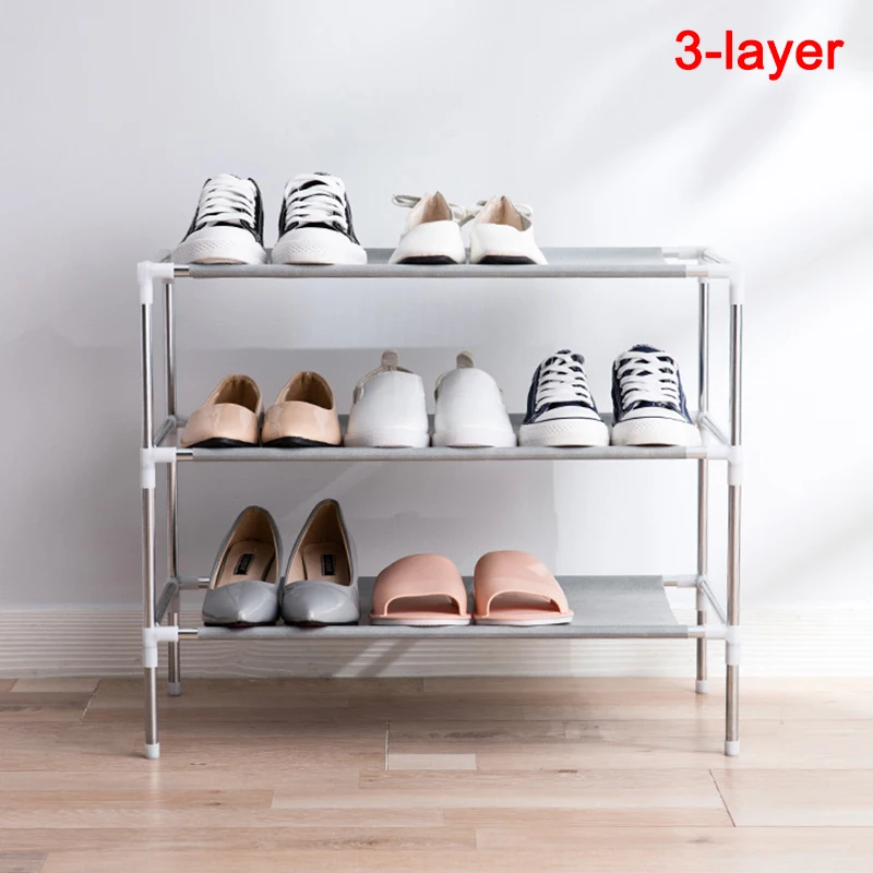 

Novel Assembling Dormitory Shoe Rack Household Simple Multi-Layer Storage Non-Woven Organizer Shipping