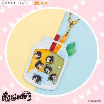 

Anime Grandmaster of Demonic Cultivation Original Wangji Wuxian Shake Shake Keychain School Bag Itabag Pendant Key rings Gifts