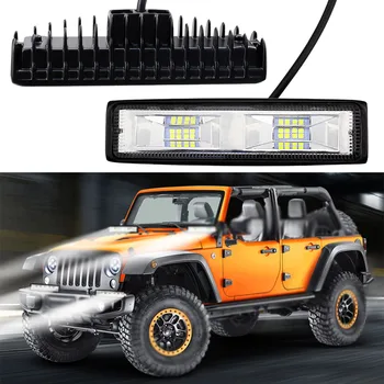 

4800LM Car working light 16LED Beam Bar Off-road Replacement Accessory