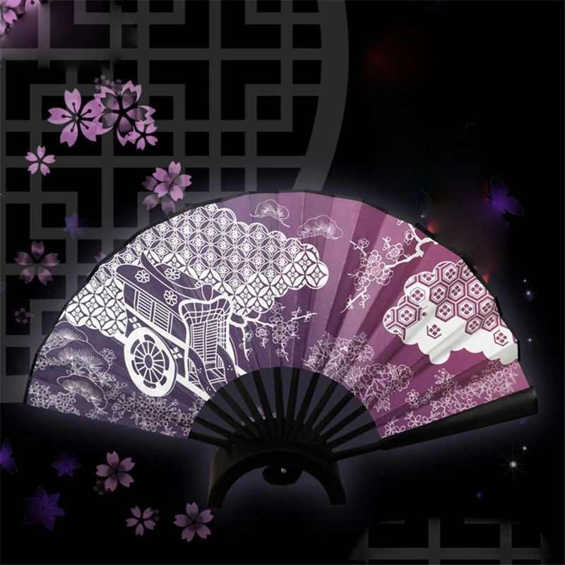 1 шт. креативный Аниме TouHou Project мультяшный складной веер Saigyouji Yuyuko реквизит | Отзывы и видеообзор