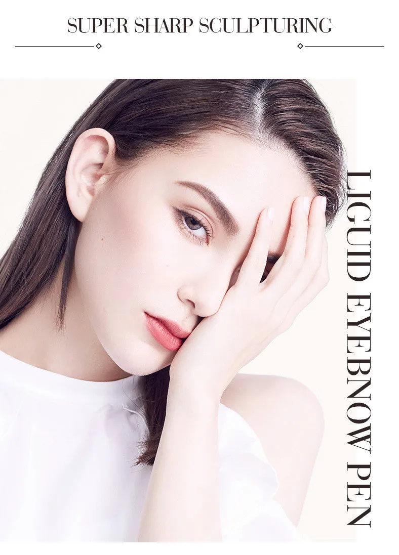 LANBENA Liquid Eyebrow Pencil Natural Long-lasting Waterproof and Sweat-proof is not Easy to smudge eyebrow pencil