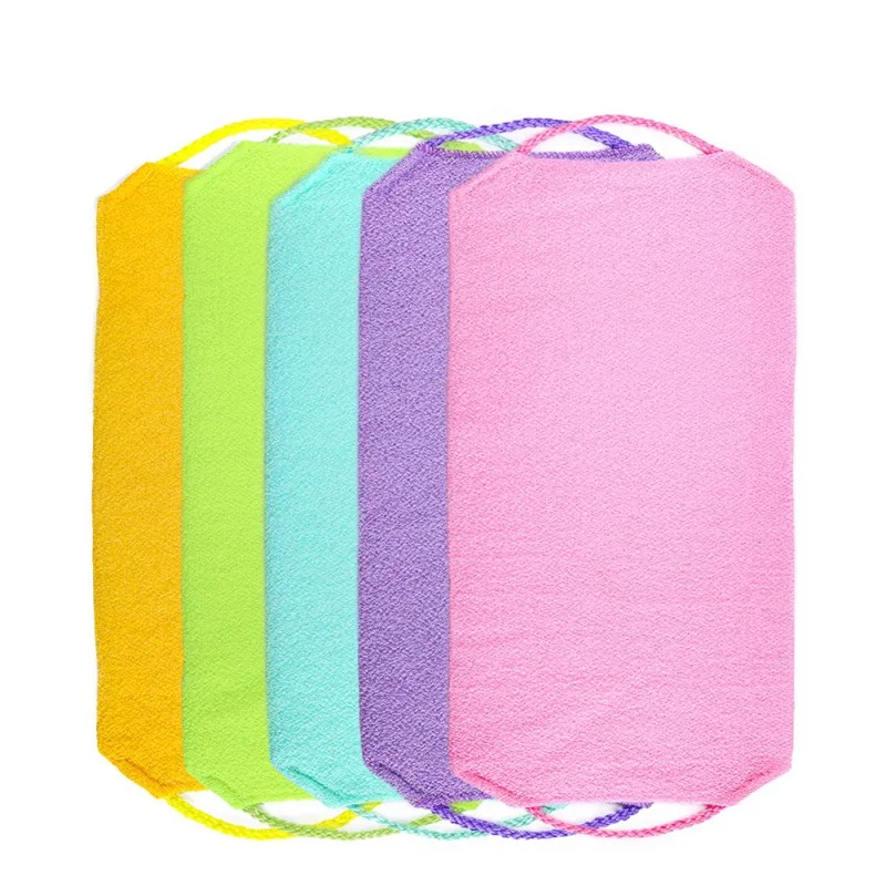 Bath Shower Body Washing Clean Exfoliate Puff Scrub Cloth Towel Cloth Scrubber Soap Bubble For The Bath Like Loofah NEW
