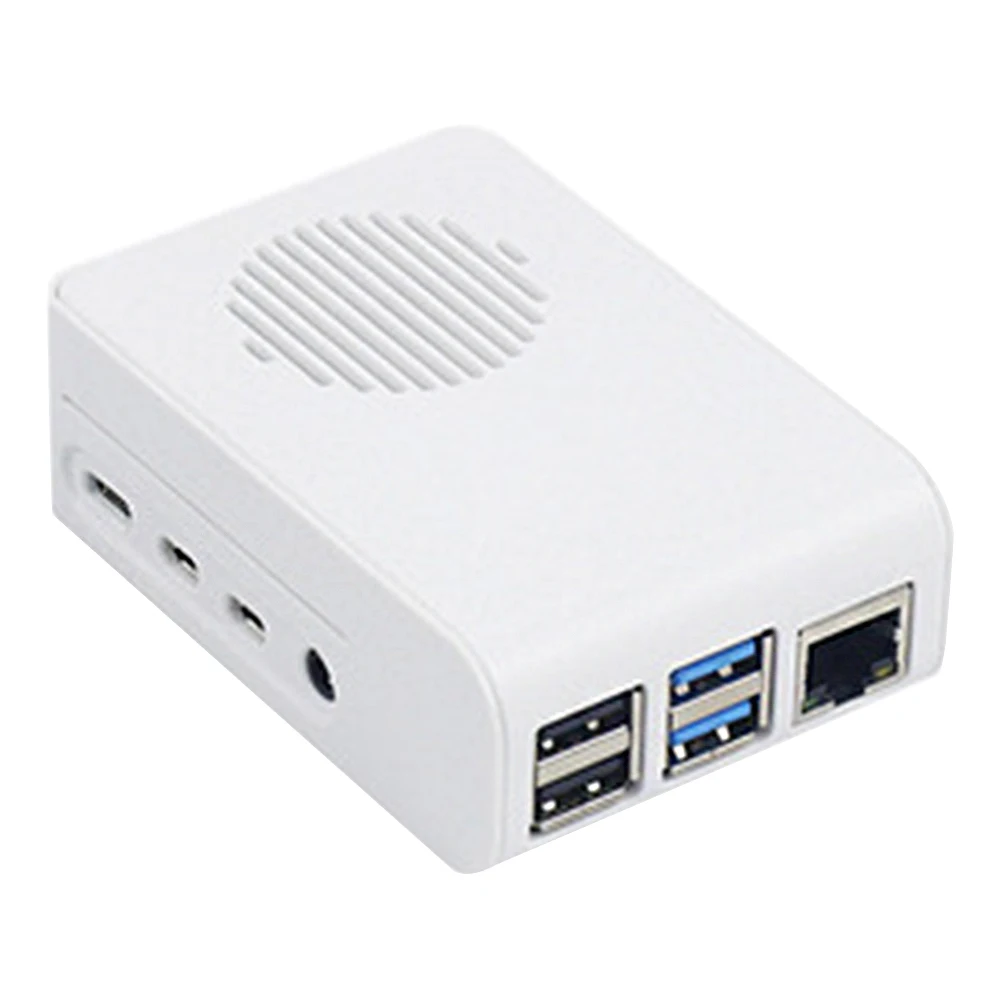 Cooling Enclosure Housing Mini Shell Cover Durable LED Fan Accessories Case Anti-fingerprint Box For 4 Model B