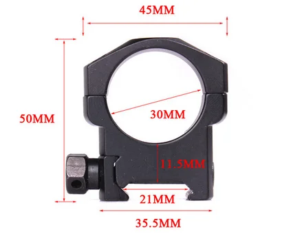 Высокопрочное алюминиевое кольцо прицела 4 30 мм R7185|mounts for rifles|scope mounts riflesmounts scopes |
