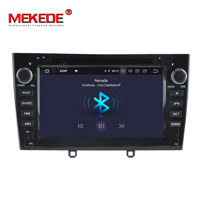 7 inch Android9.0 2 Din Car DVD Radio Multimedia Player GPS navigation For peugeot 308 2010-2011peugeot 408 Auto radio