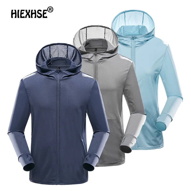 

Skin Jacket Sun Protection Men Women Outdoor Thin Jacket Windbreaker Waterproof Lightweight Summer Quick-Dry Hiking Jackets
