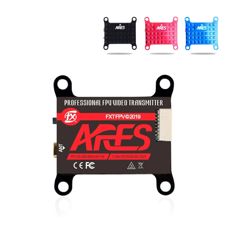 Трансмиттер FXT FX893T ARES 5 8 ГГц 25 МВт 200 600 мВт 1 Вт | Игрушки и хобби