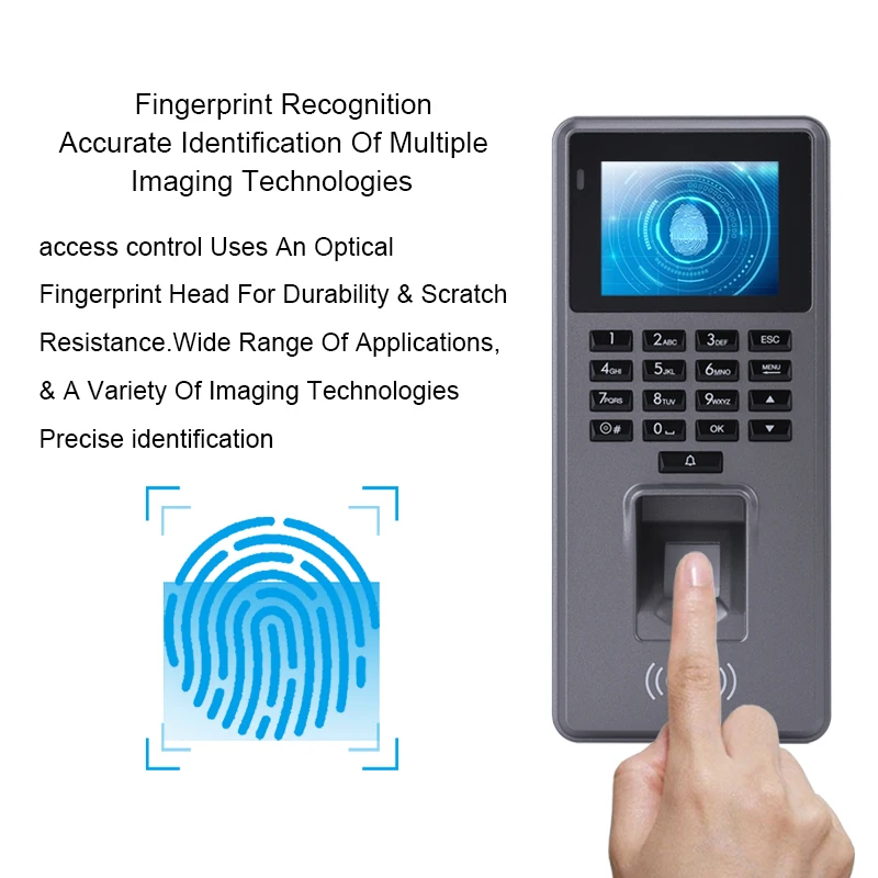 

Eseye Fingerprint Door Lock Fingerprint Access Control System Touch Keypad RFID Access Control For Company Office Home