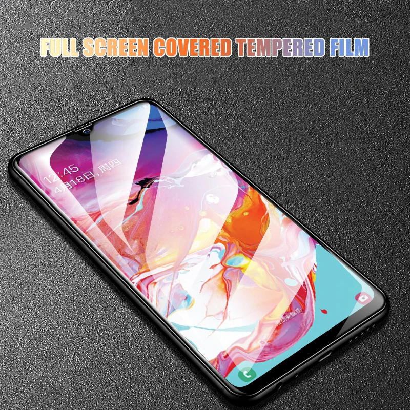 2/1 шт. Защитное стекло для Samsung Galaxy A10 A20 A30 A50 A70 A7 A8 A9 Plus 2018|Защитные стёкла и плёнки| |