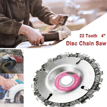 

4inch Grinder Disc Wood Carving Disk Woodworking Saw Blade Cutting Blade