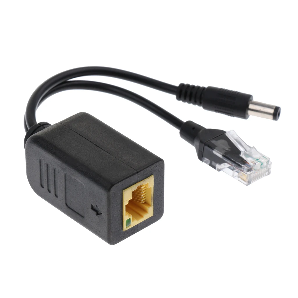 PoE Splitter Power Over Ethernet 24V-12V Compliant IEEE802.3af