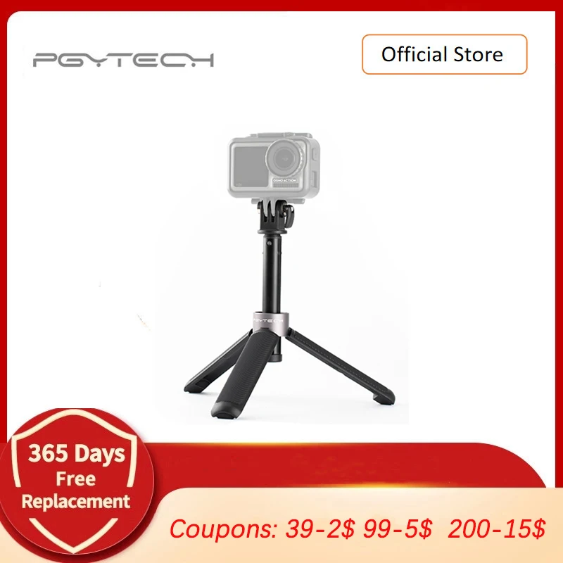 PGYTECH Sports Camera Stand osmo action 2 gopro 7/8/9/10 insta360 foldable Selfie Stick mini Handheld Extension Octopus tripod - ANKUX Tech Co., Ltd
