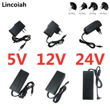 LED 스트립 램프 CCTV 카메라 조명용 전원 공급 장치, 볼트 변압기 어댑터, 5V, 12V, 24 V, 1A, 2A, 3A, 5A, 6A, 8A, 10A