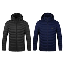 

Dual Control 11 Zone Heating Winter Smart Heating Jacket Skiing Cycling Camping USB Heating Three-speed Electric Heating Clothes