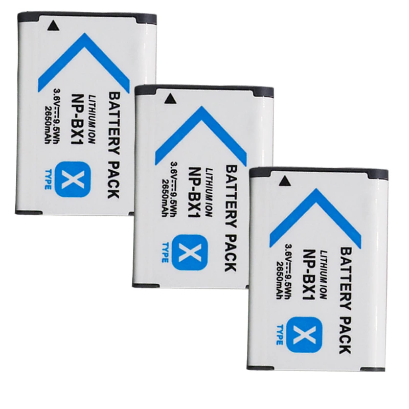Для SONY NP BX1 npbx1 np bx1 Батарея для Sony FDR X3000R RX100 M7 M6 AS300 HX400 HX60 WX350 AS300V HDR AS300R X3000|Цифровые
