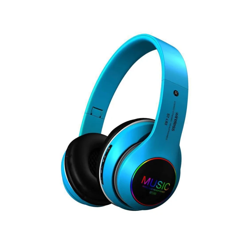 Wireless Bluetooth Headphones Stereo Gaming Headset Support TF Card With Mic US