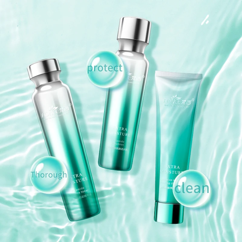 Fonce корейский церамидный костюм для мышц восстанавливающий барьер увлажняющий и