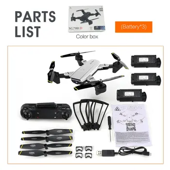 

SG700 SG700-D SG700-S Drone 1600mAh With Camera 4K HD camera Drone profissional drone quadrocopter helicoptero toys