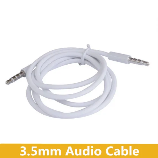 100pcs 1m 3 5mm Male Car Aux Audio Cord Headphone Connect Cable Stereo Sound Audio Cables AUX Interface