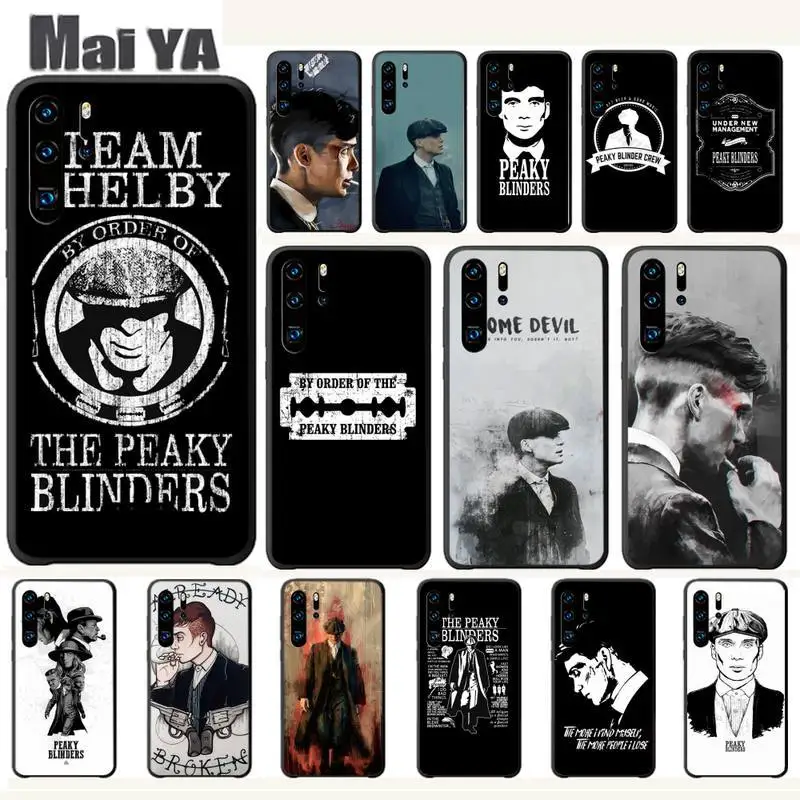 Роскошный чехол для телефона Maiya Peaky Blinders Huawei P20 P30 P40 Lite Pro P Smart Z 2019 чехлы