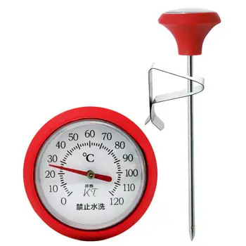 

Meat Thermometer Kitchen Cooking BBQ Food Thermometer Cooking Stainless Steel Water Milk Tools Gauge Kitchen Tool