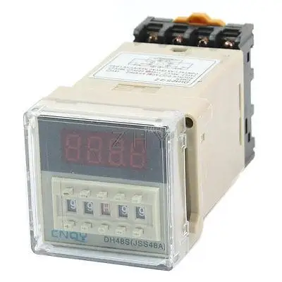 

DH48S-2Z AC 110V 8 Pins DPDT 0.01s-99H99M Programmable Timer Time Relay