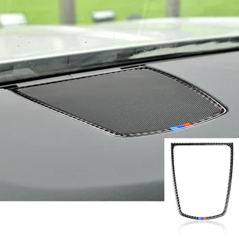 

Car Interior Accessories Carbon Fiber Dashboard Speaker Panel Trim Stickers for BMW New 5 Series F10 2011-2017 5GT F07 2010-2016