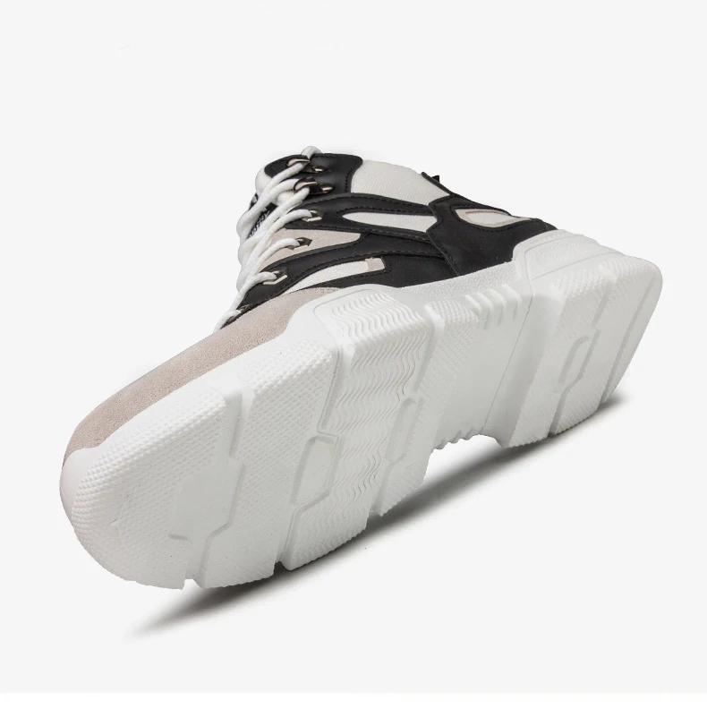 YWEEN Autumn New Men Boots Hip-Up Outdoor Shoes Men Leisure Shoes Thick Bottom Elevated Shoes Cross-Border Men's Shoes
